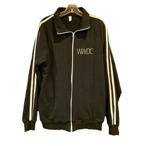 American Apparel Full Zip Track Jacket WWDC 12 Worldwide Developers Conf Large